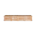 Premium Cedar Raised Garden Bed – Deep Root Wooden Planter Box for Vegetables, Herbs & Flowers (2' x 8' x 16.5")