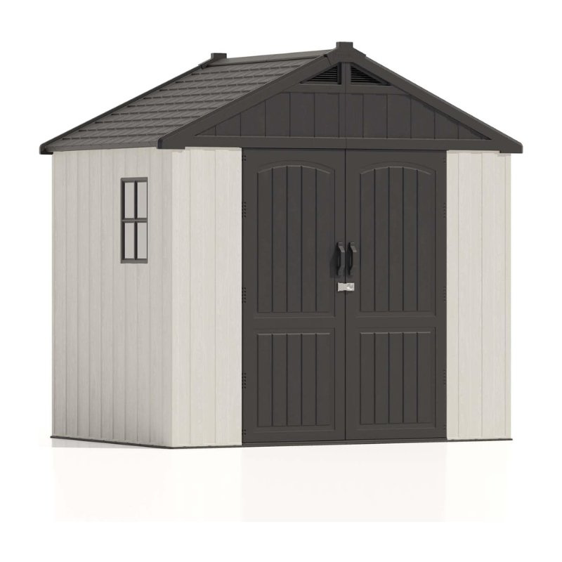 Patiowell 8 x 6 FT Outdoor Plastic Storage Shed